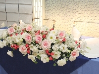 メインテーブル装花