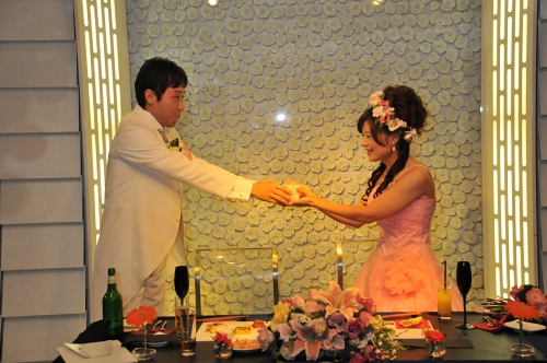 新婦へプレゼント