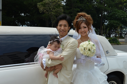 結婚式リムジン