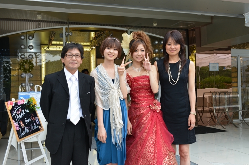 ご友人と写真撮影