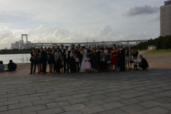 結婚式集合写真